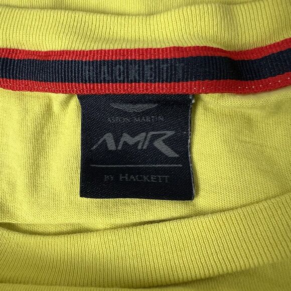 Hackett x Aston Martin Racing Mens Sz M Shirt 15/16 Short Sleeve Car AMR Auto - Picture 6 of 10